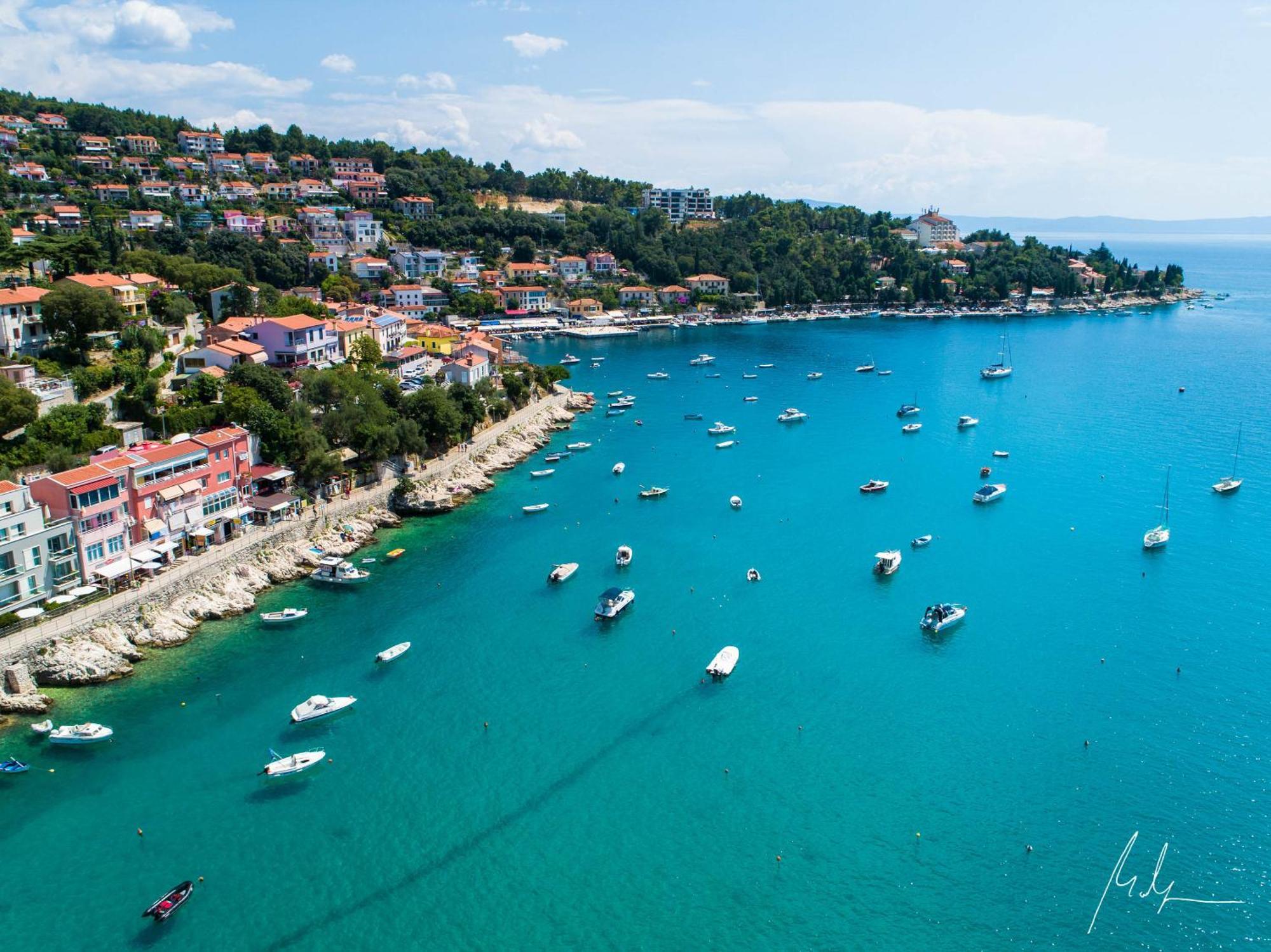 Apartment Rosanna - Intermezzo In Center Of Rabac Bagian luar foto